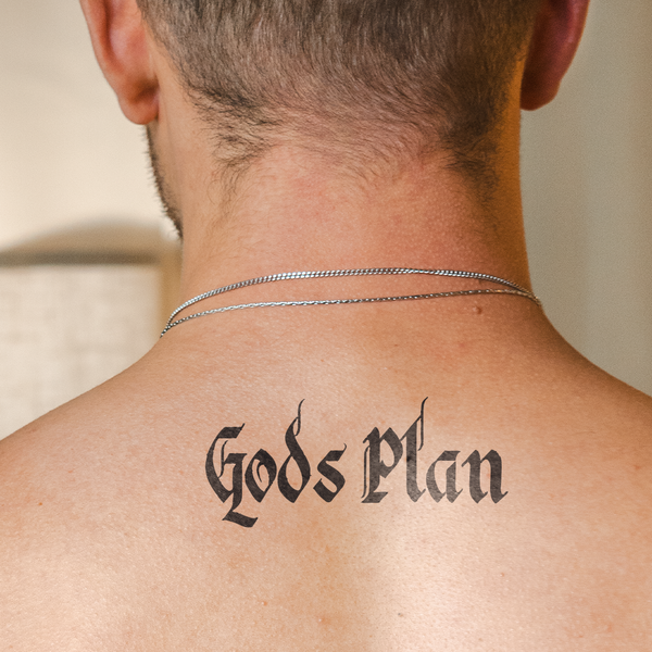 God’s Plan Tattoo