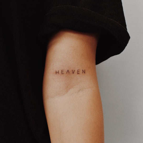 Heaven - New Technology, Temporary Tattoo